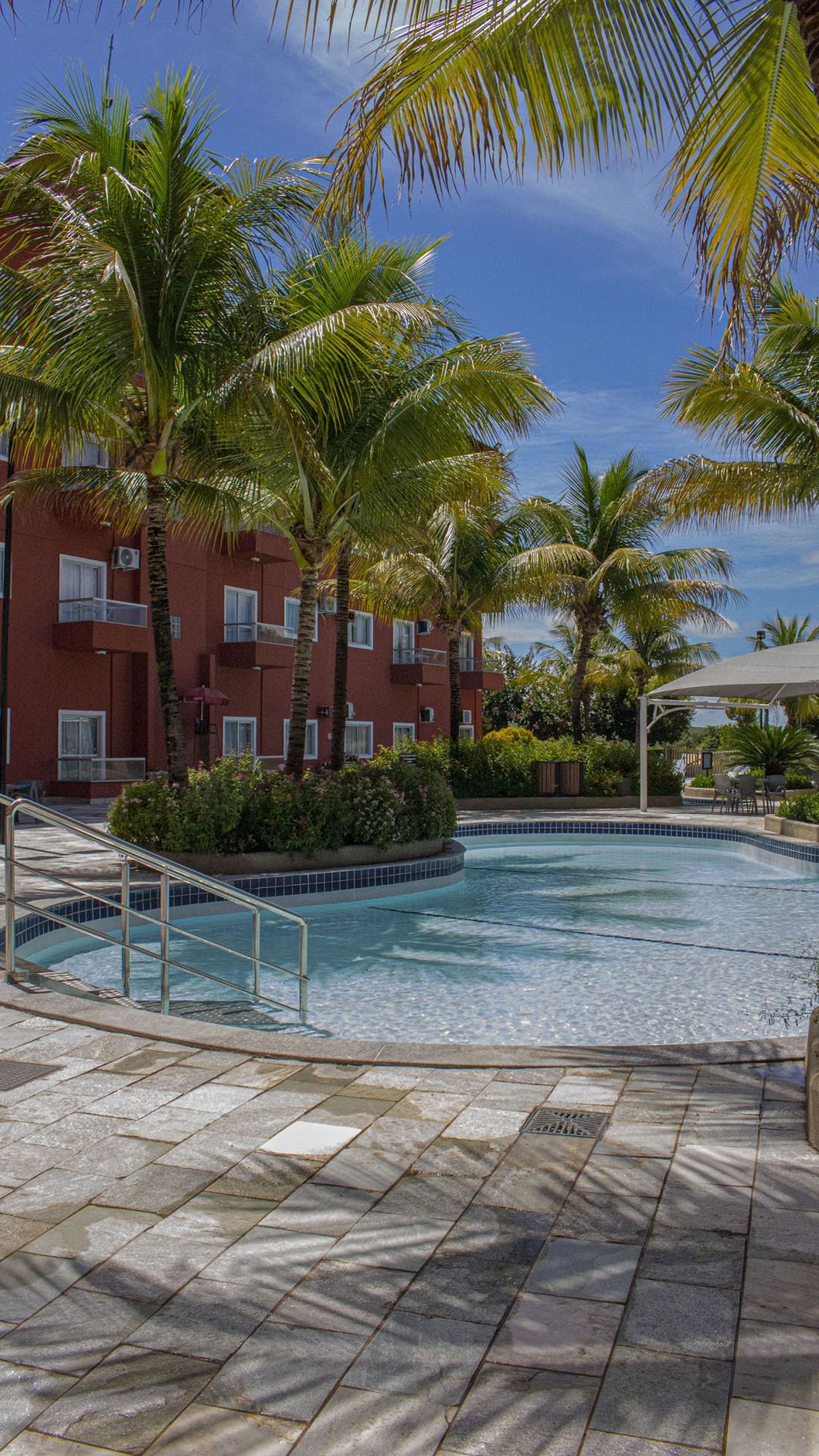Piscina do hotel